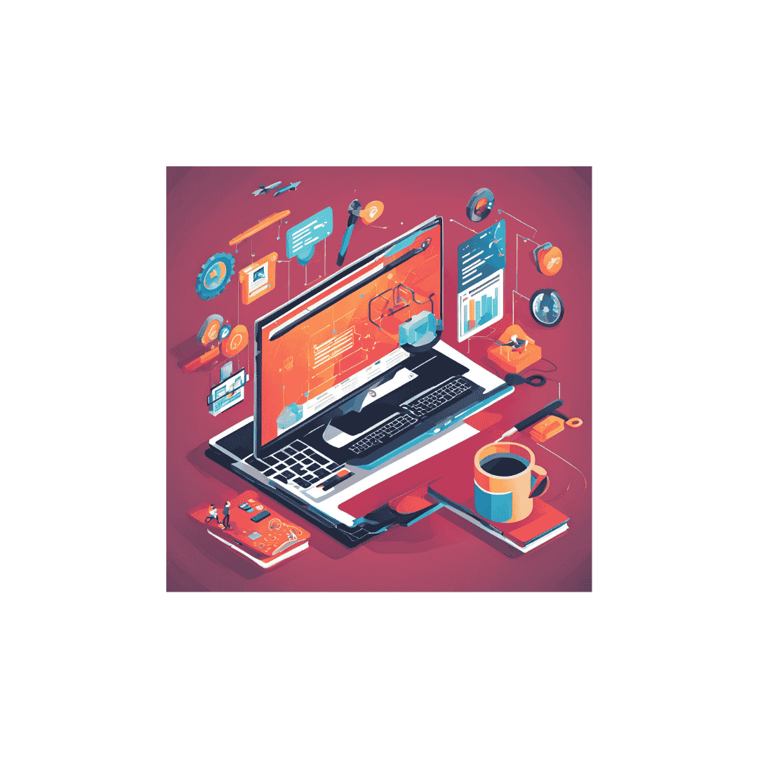 A professional team working on website development services for online businesses.